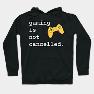 Gaming Is Not Cancelled Hoodie